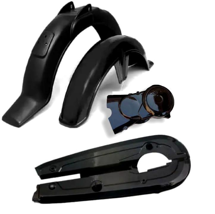 Plastic Mudguard Plus Chain & Engine Cover