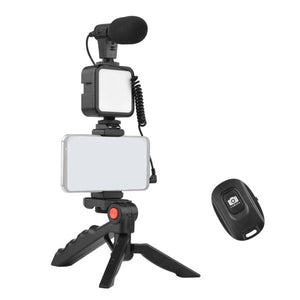 Ay-49 Vlogging Video Making Kit For Smartphone & Camera – Video Recording, Photography & Studio Setup