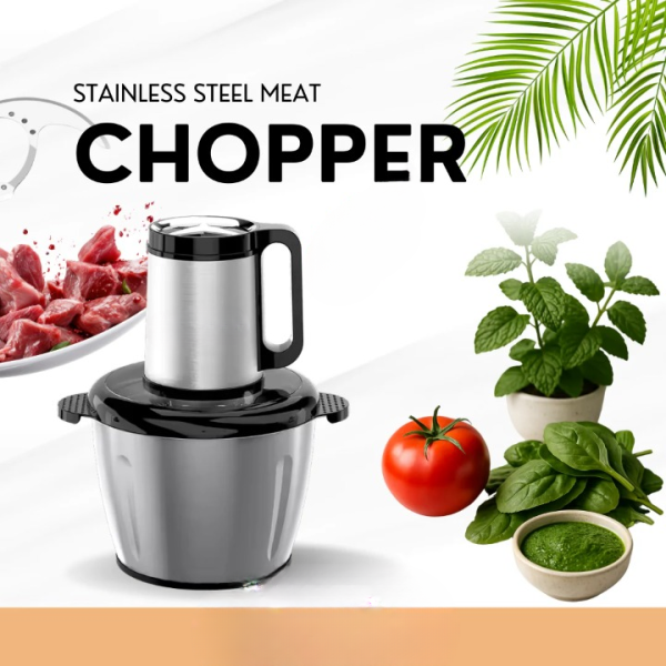 Effortless Chopping & Grinding – 1000w 3l Electric Meat Grinder & Food Chopper